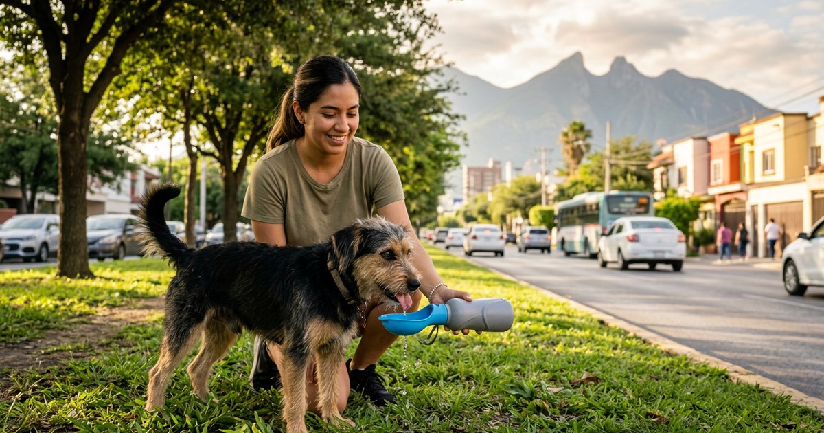 Calor y perros en Monterrey y Mérida: cómo evitar un golpe de calor