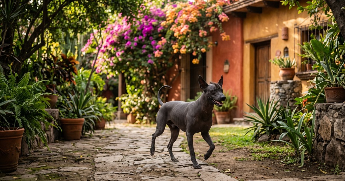 Xoloitzcuintle: cuidados de piel, sol, temperatura y carácter